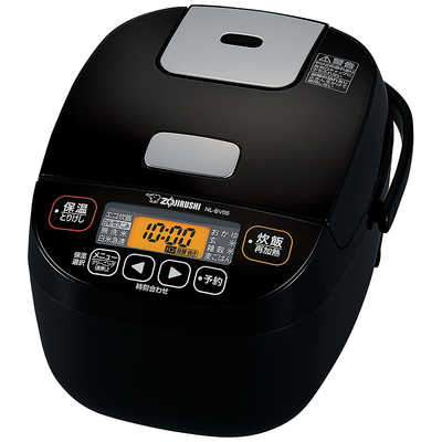 象印マホービン ZOJIRUSHI 炊飯器 3合 極め炊き マイコン ブラック NL