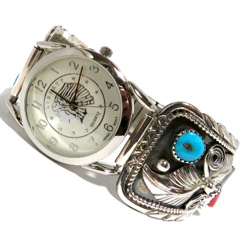 インディアンジュエリー リストウォッチ 腕時計