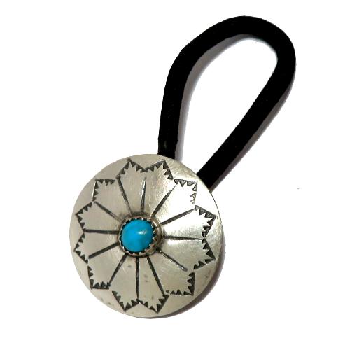 ナバホ族作 937シルバーコンチョのヘアゴム