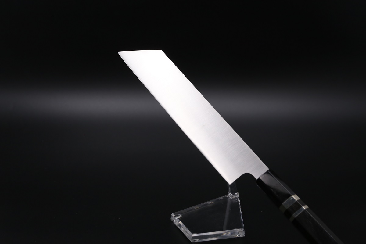 ムキモノ(芋切り）210mm 極薄口両刃 スエーデン鋼 全鋼本焼 手研ぎ