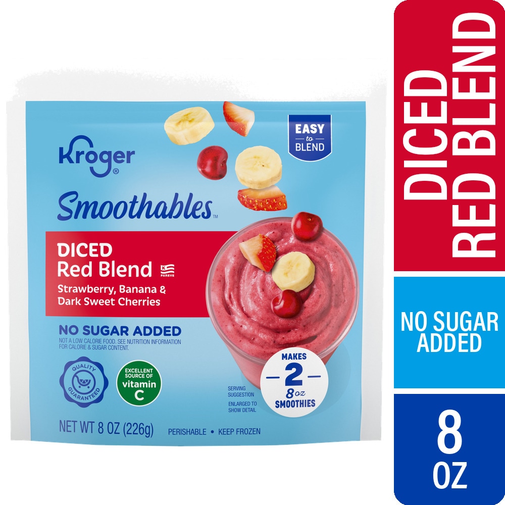 Kroger® Smoothables™ Diced Red Blend Smoothie, 8 oz - Kroger