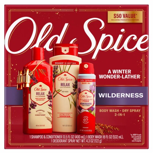 Old Spice Wilderness Holiday Gift Set, 1 pack - Kroger