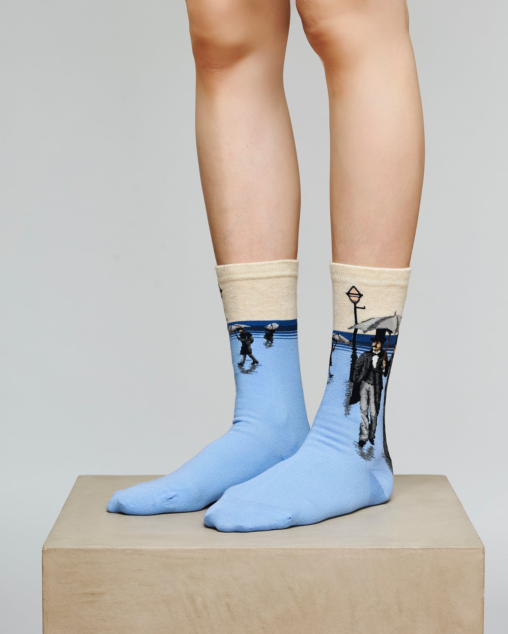 パリの通り、雨