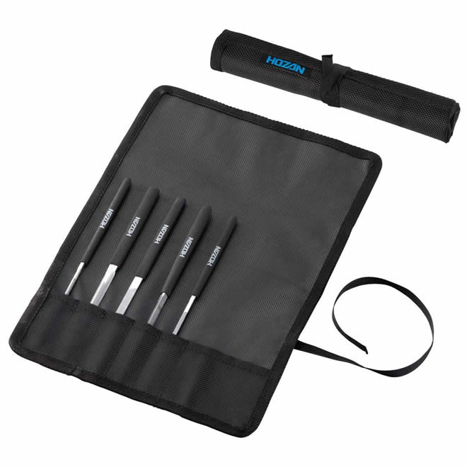 K-150 ヤスリセット（5本組） / 高硬度、高耐久【HOZAN】 ホーザン株式会社