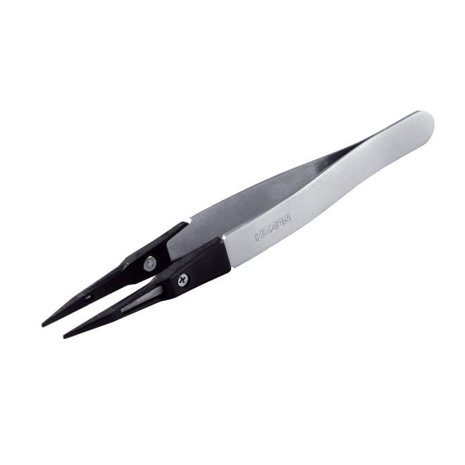 P-610-S ESDチップピンセット【HOZAN】 ホーザン株式会社