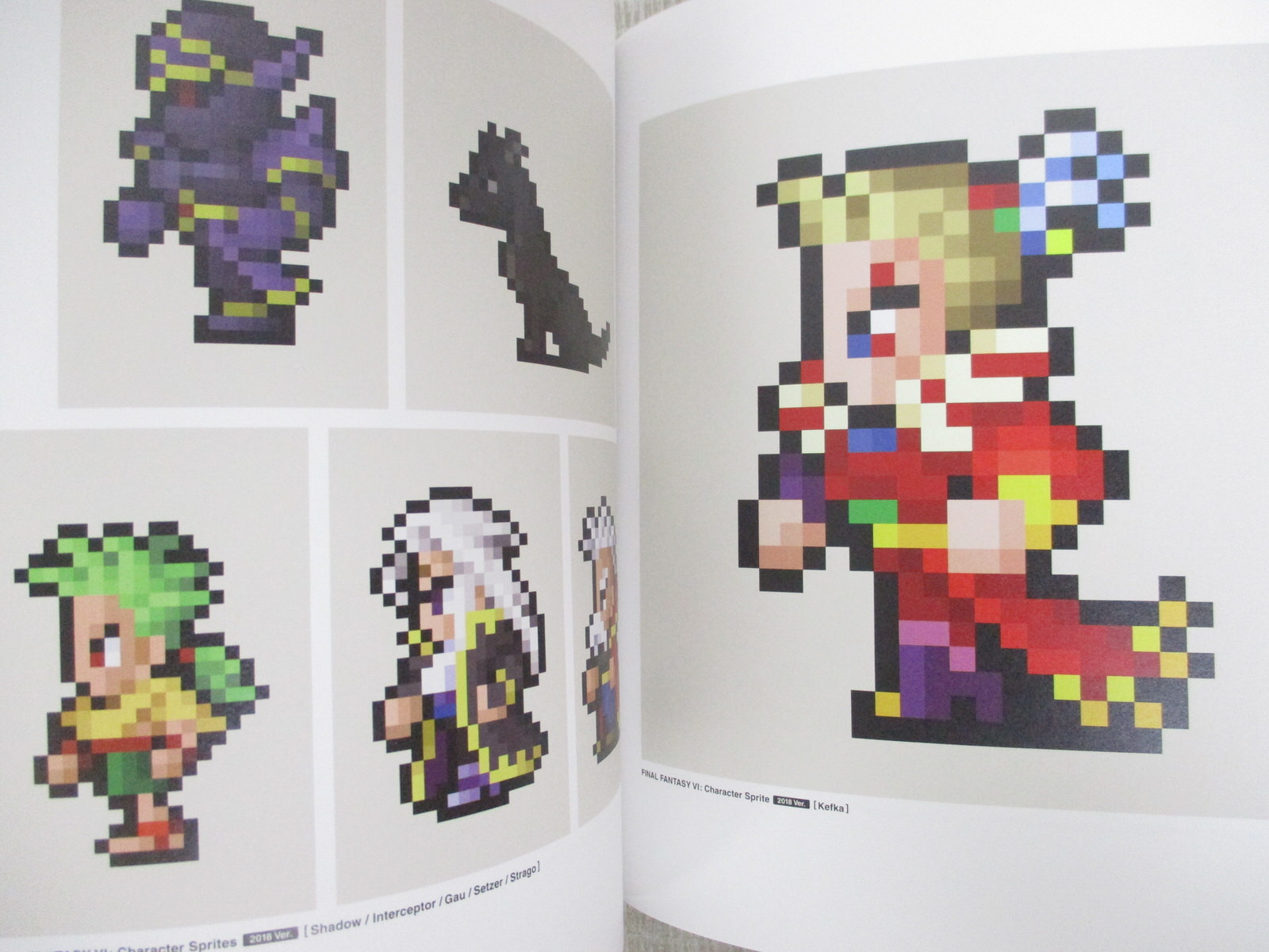 FF DOT The Pixel Art of Final Fantasy Art Works Illustration Fan