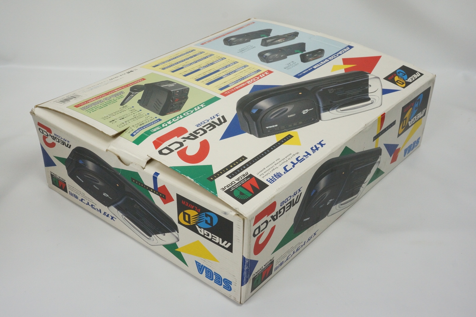 MEGA CD 2 Console Boxed SEGA Tested System JAPAN T31064312 -NTSC-J