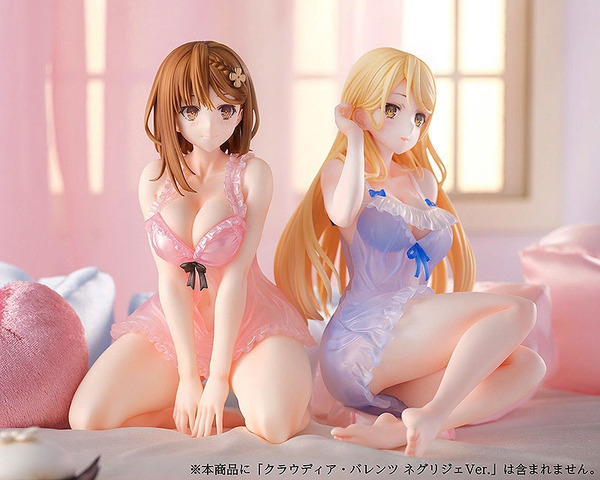 ライザ」と「クラウディア」がネグリジェ姿でフィギュアに！頬を赤らめ