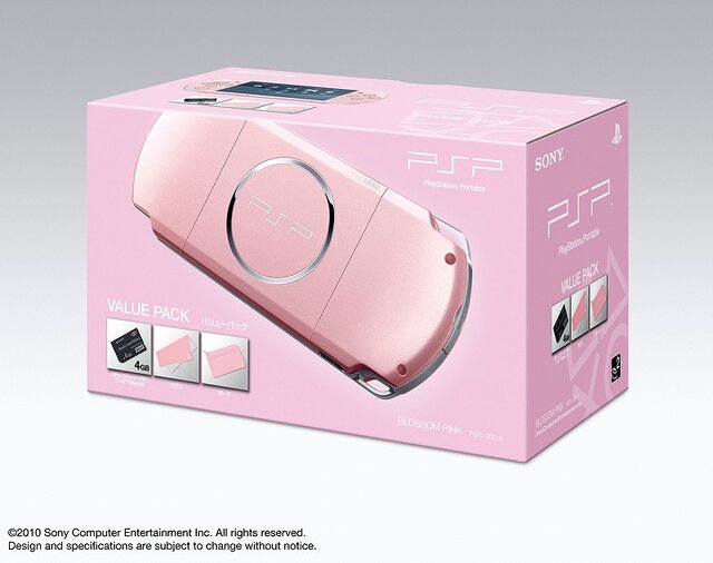 PSPとJILLSTUARTがコラボ！PSP-3000「Sweet Limited Package」数量限定