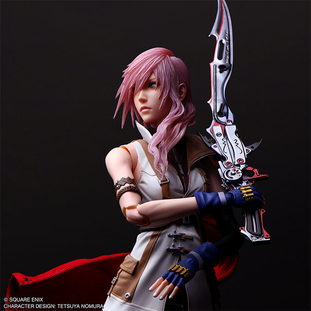 FF13』の「ライトニング」フィギュアがハイクオリティ！新ギミック