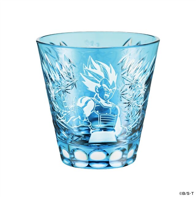 孫悟空とベジータの必殺技を江戸切子で表現！「ドラゴンボールZ