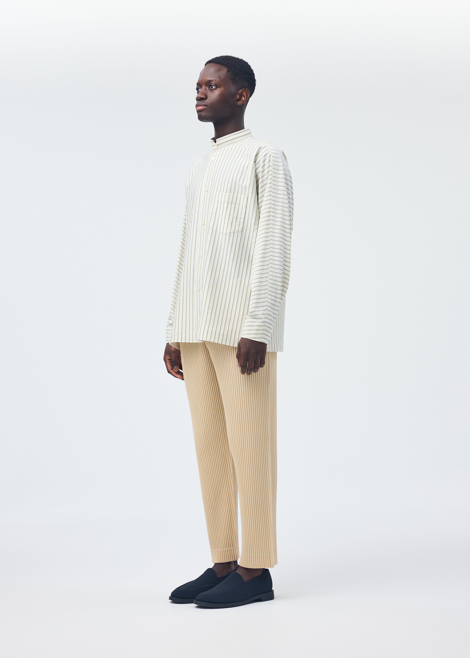 STRIPE JERSEY SHIRT – isseymiyake.com