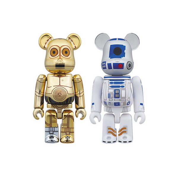 Be@rbrick Star Wars C-3PO & R2-D2 Set [Medicom]-BBSWC3R2