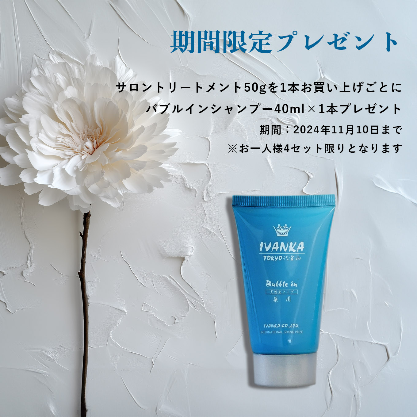 IVANKAサロントリートメント - 「くせ毛」「細毛」「ダメージ」「ヘア