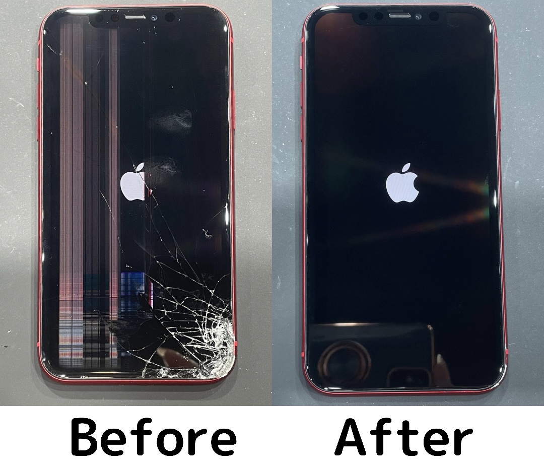 iPhone11の液晶交換修理を承りました！ | iPhone修理アイサポ 修理事例