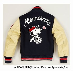 チャンピオン限定スタジャンに「スヌーピー」登場: J-CAST トレンド