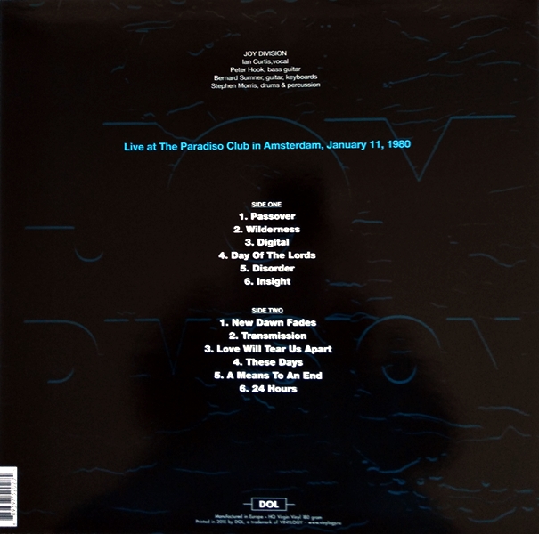 Joy Division - Live in Holland