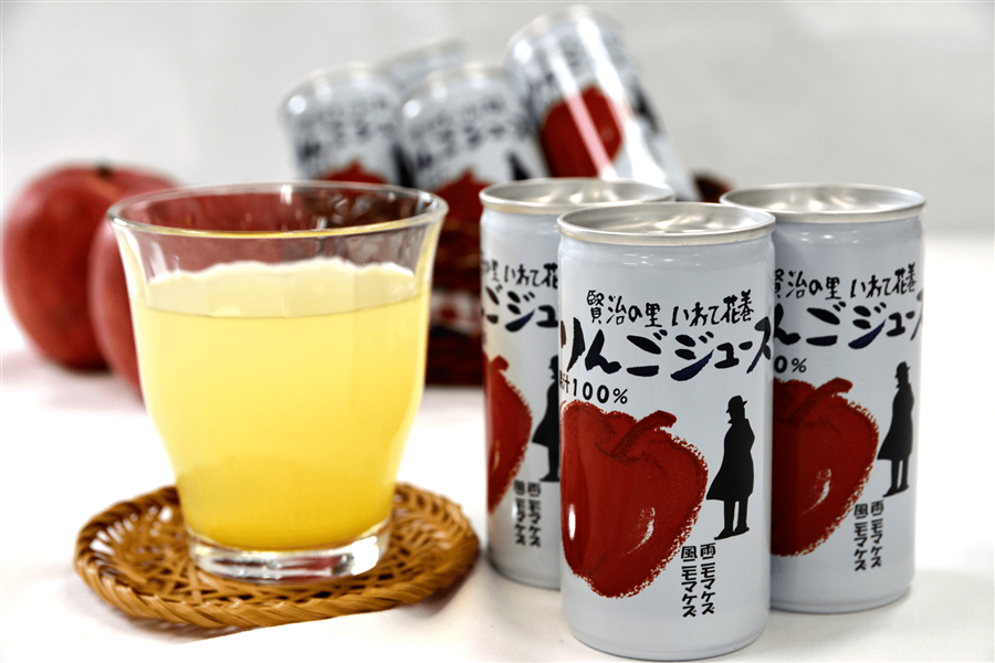 ギフトボックスでお届け！】花巻りんごジュースギフトセット（18缶