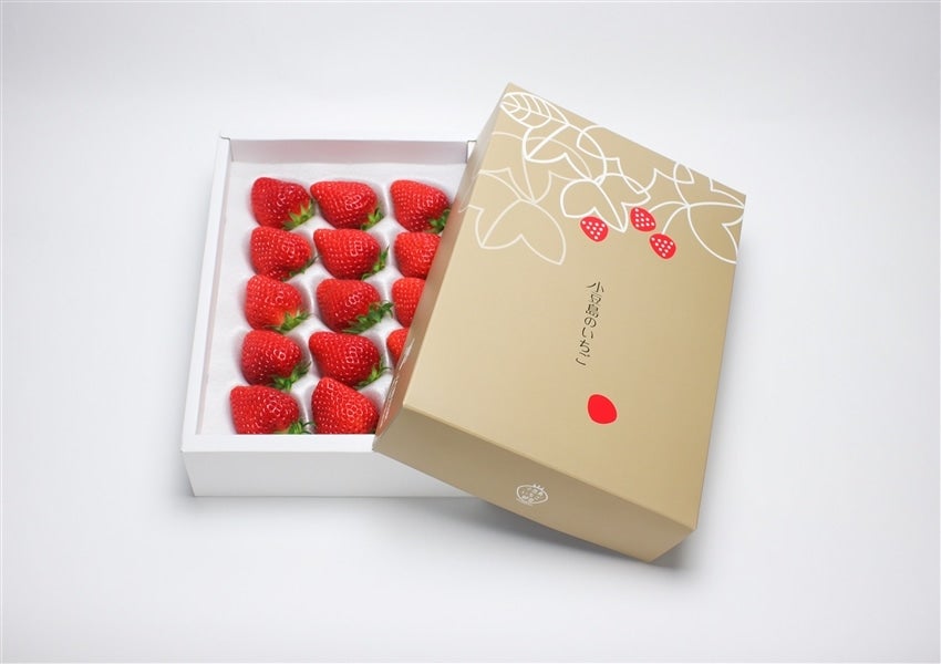 小豆島のいちご【女峰】《Premium》化粧箱 400g: さぬき旬彩館|【JA