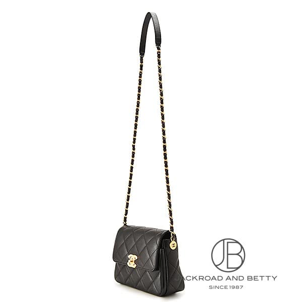 ミニ フラップ バッグ ブラック 黒[AS4907 B17672 94305] Mini Flap