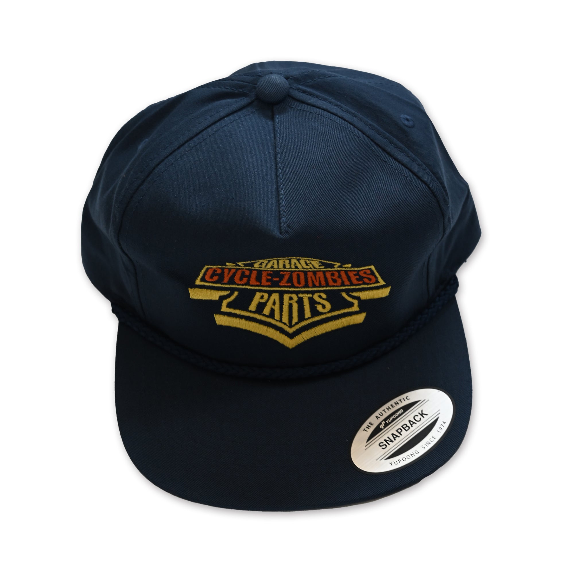 CYCLE ZOMBIES - LOGO CAP - NAVY – JAKS GARAGE