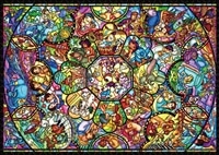 TEN-DW1000-008 ディズニー オールスター ステンドグラス 1000ピース