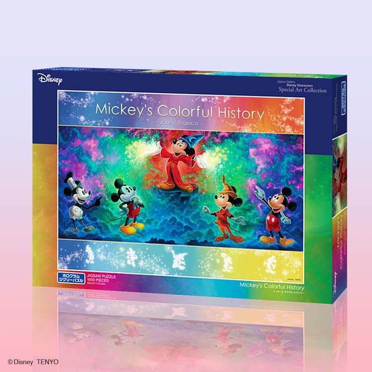 TEN-D1000-861 ディズニー Mickey's Colorful History（ミッキー