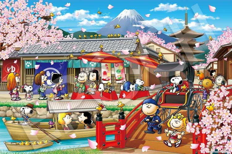 EPO-12-605s スヌーピー スヌーピー イン ジャパン 1000ピース ［CP-SK