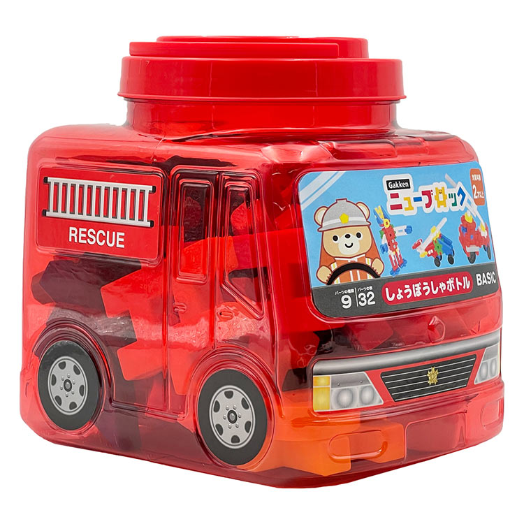 GKN-83754 ニューブロック しょうぼうしゃボトル 学研 の商品詳細