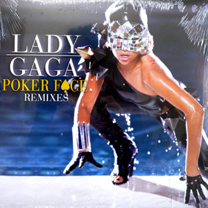 LADY GAGA(12) POKER FACE REMIXES 【ホワイトカラーヴァイナル