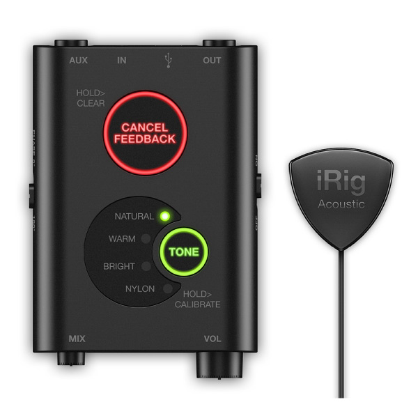 IK Multimediaのアコギ用マイク&プリアンプ、iRig Acoustic Stageのご