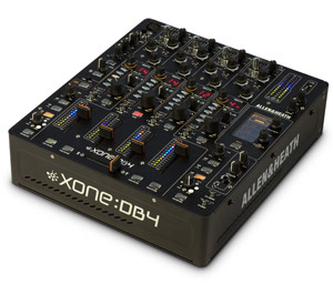 ALLEN&HEATH/デジタルDJミキサー/Xone:DB4 -DJ機材アナログレコード