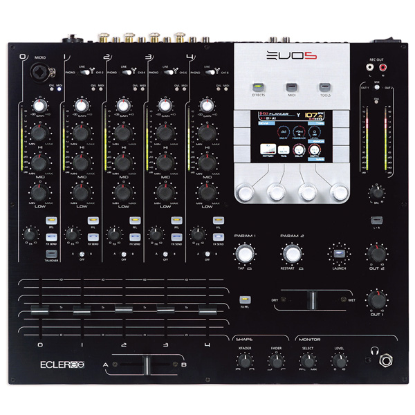 ECLERの上級DJミキサーEVO5の中古品のご紹介です！