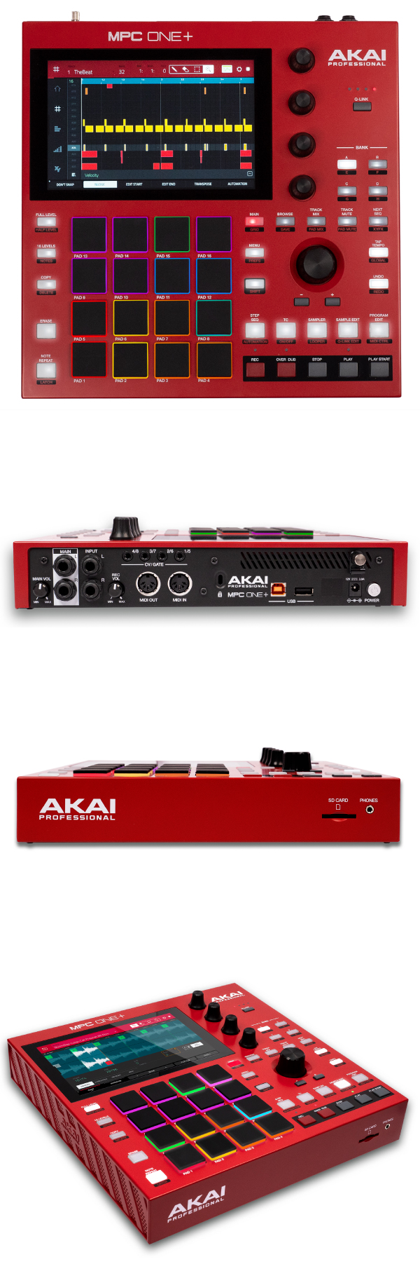 AKAI Professionalのスタンドアローンサンプラー、MPC One＋のご紹介です！
