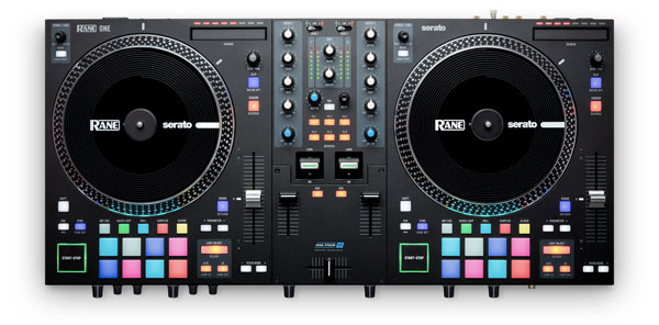RANE ONE】プラッターが回る、Serato DJ Pro無償対応のアナログライク