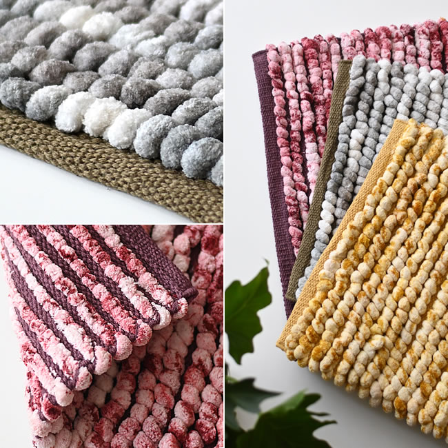 シェニール ハンドルーム マット | ゼネラルストア オルネ