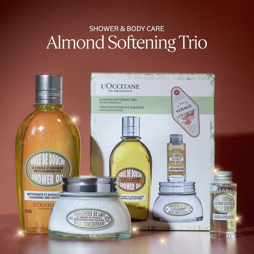 L'OCCITANE Almond Softening Trio | L'Occitane en Provence