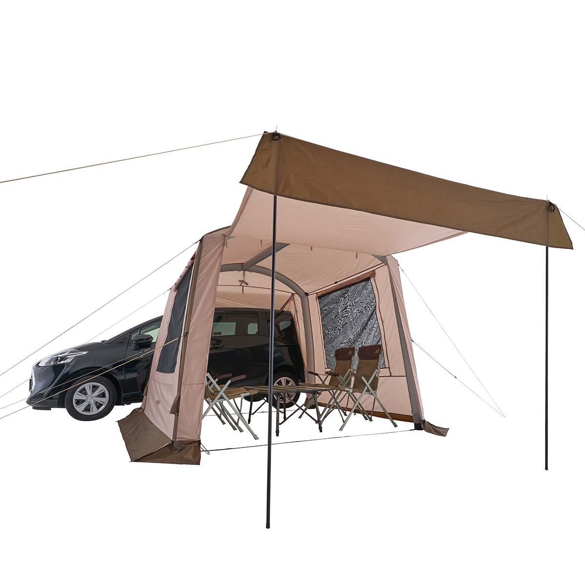Tradcanvas エアマジック カーサイドルーム|ギア|日/火/風除け