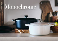 ココット・ロンド (ブラックマットホーロー・シルバーツマミ