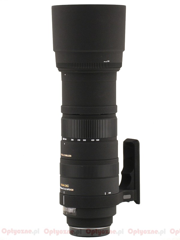 Sigma 150-500 mm f/5.0-6.3 APO DG OS HSM - LensTip.com