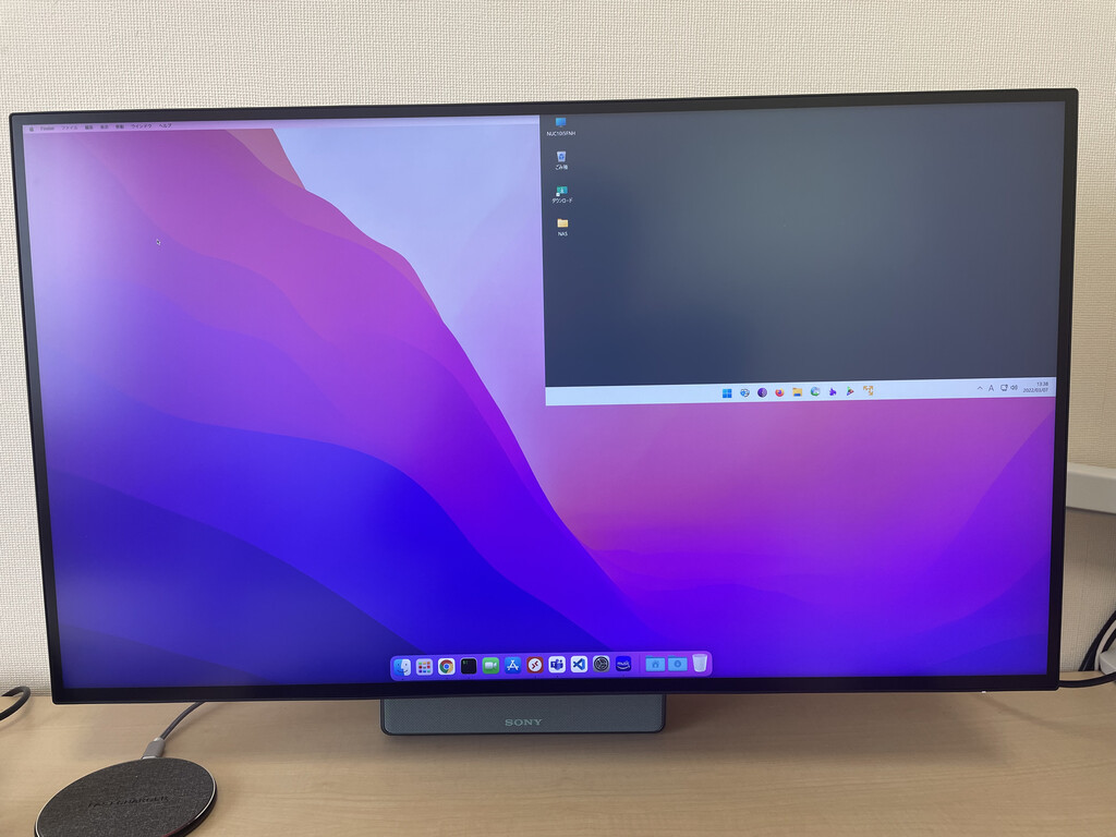 美品】DELL ハイエンド4Kモニタ U2723QE 箱付き 美品】DELL ハイエンド