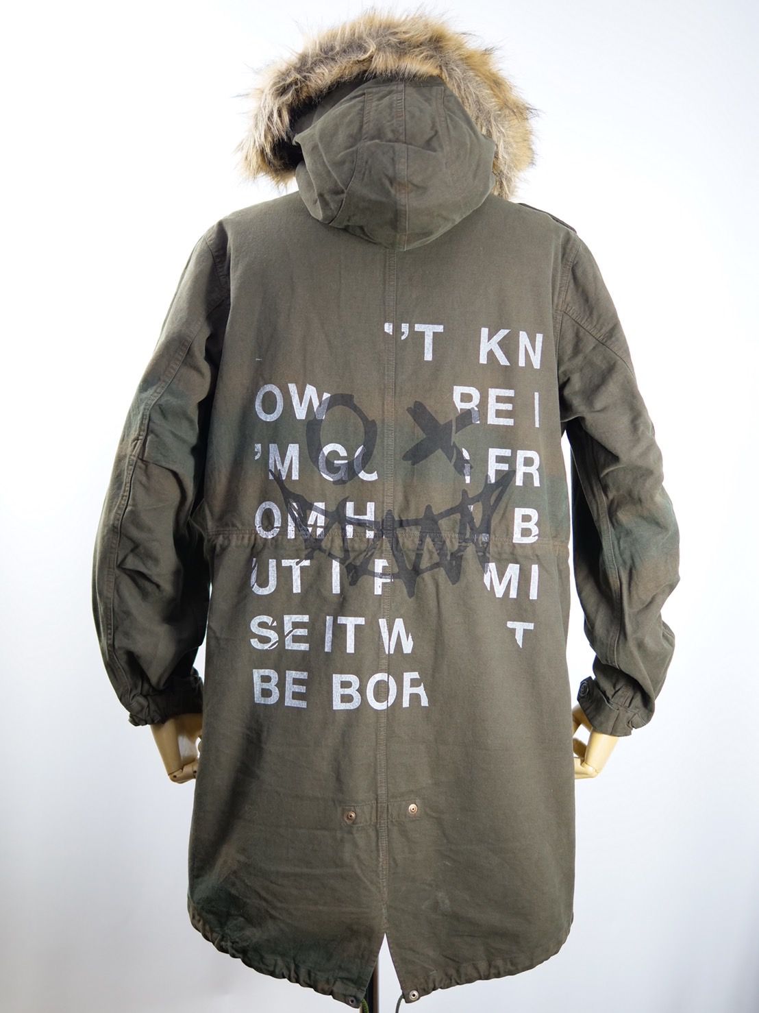 ONE MADE - 【ハンドメイドブランド】 MODS COAT FUR / ファー付き