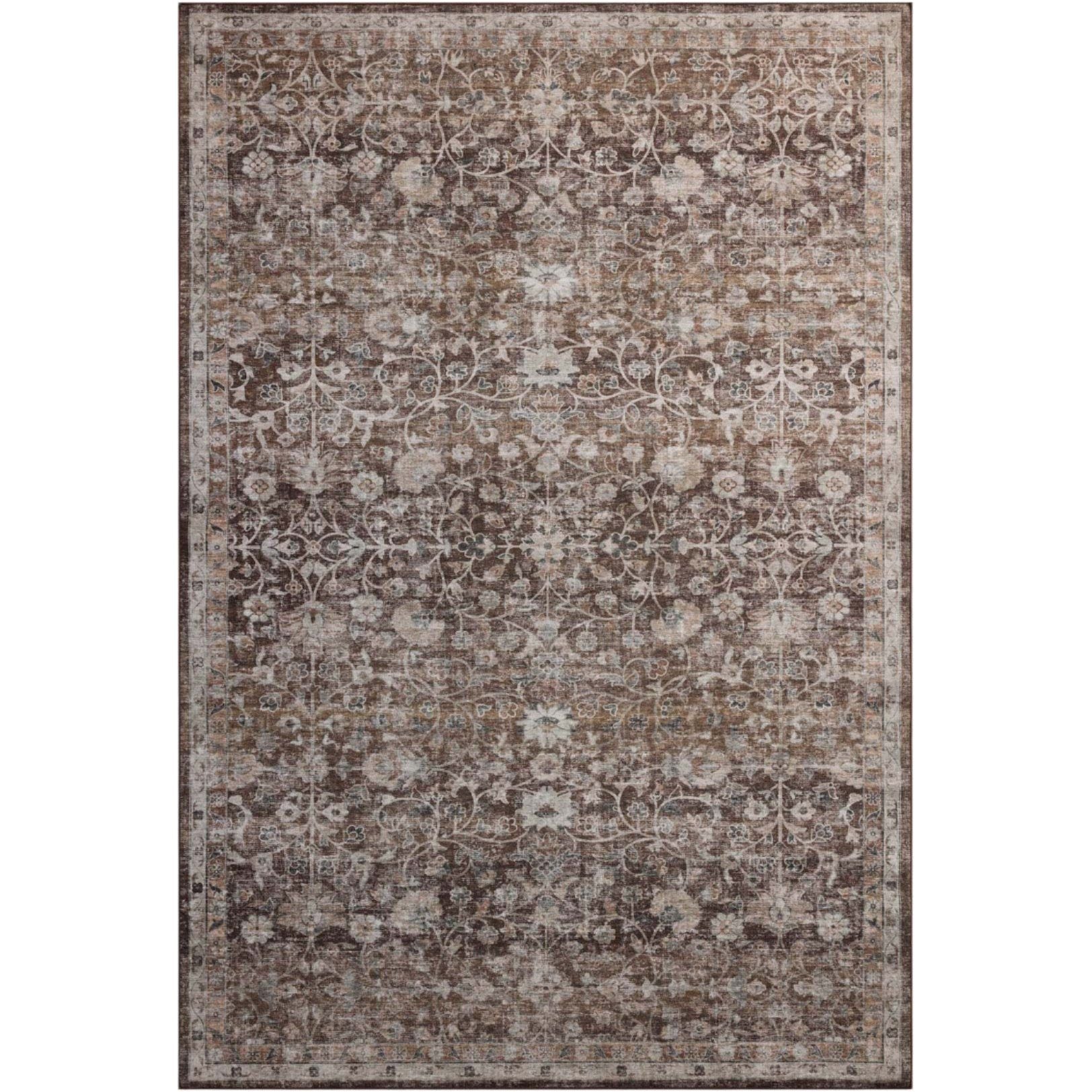 Josie Earth / Natural Machine Washable Rug | Amber Lewis x Loloi
