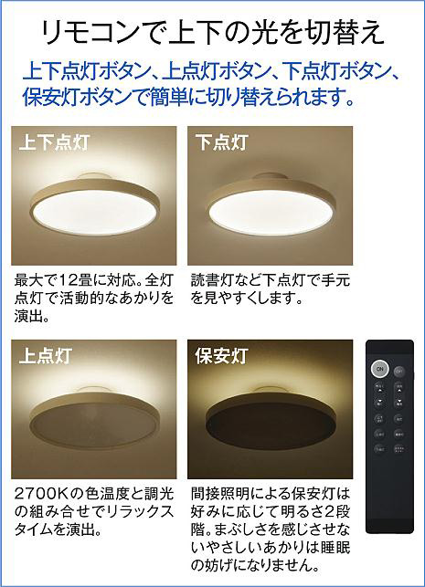 DAIKO 大光電機 調色シーリング DCL-40992 | 商品紹介 | 照明器具の