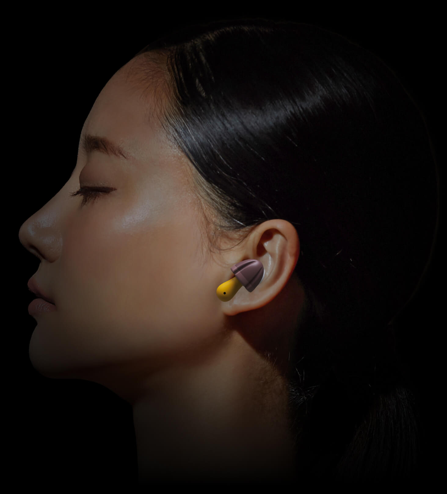 きのこの山ワイヤレスイヤホン|きのこの山・たけのこの里|株式会社