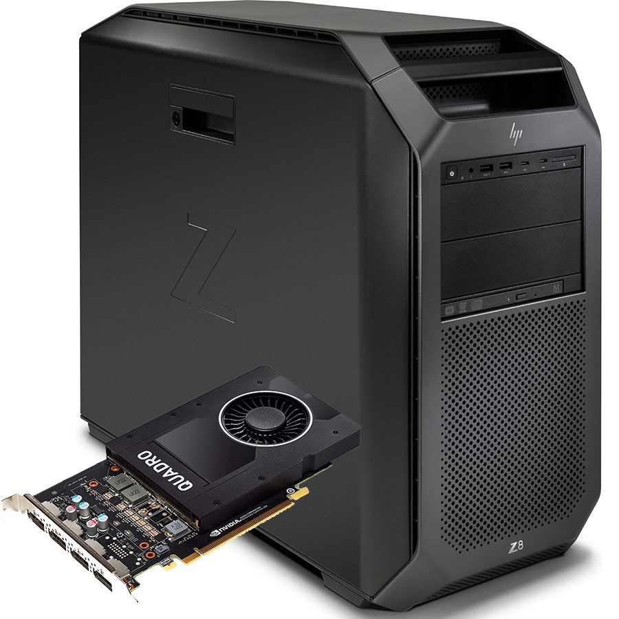 Refurbished - HP Z8 G4 Workstation Tower | 2x Intel Xeon Silver