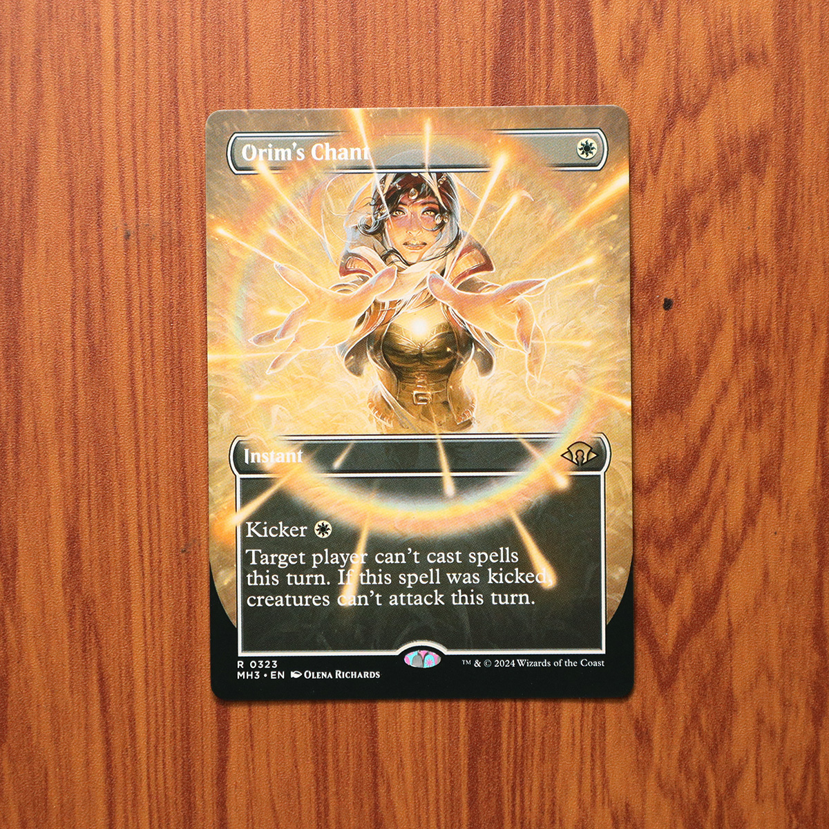 Orim's Chant #323 Modern Horizons 3 (MH3) Hologram magic the