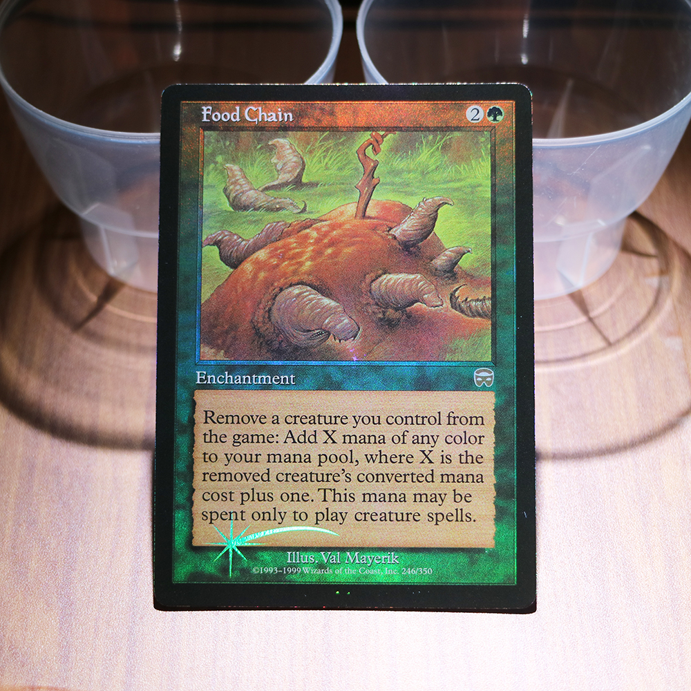 Food Chain Mercadian Masques magic the gathering proxy mtg cards