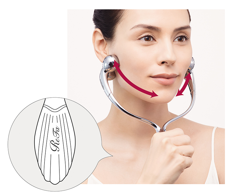 左右対称につまみ流すフェイスライン、チークラインのスペシャリスト