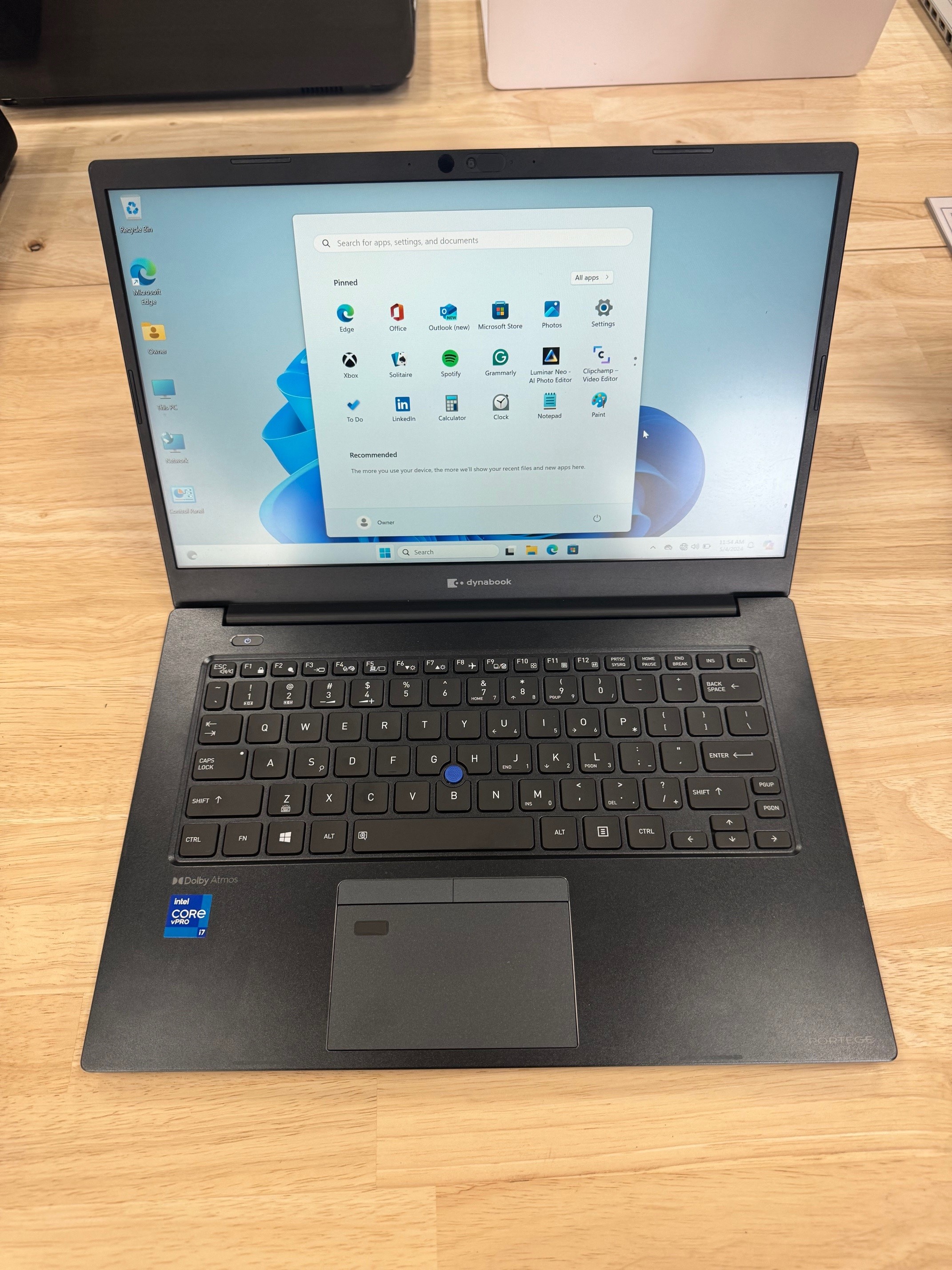 Toshiba Portege X40-J Core i7 11th Gen 256GB Solid State, 16GB RAM